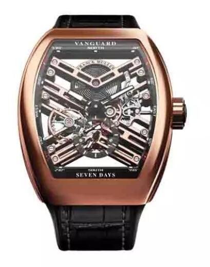 Franck Muller Vanguard V45 S6 SQT 5N.NR Replica Watch
